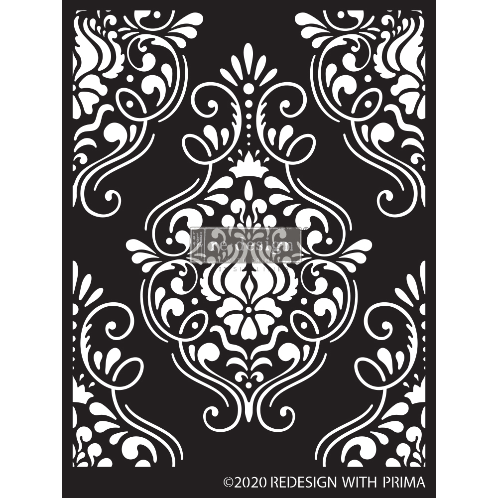 Redesign Decor stencil - Flourish emblem