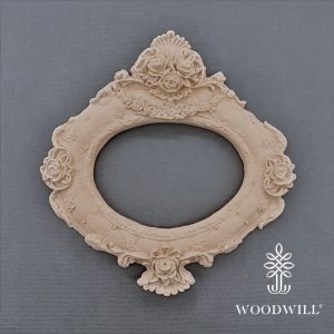 Woodwill - Ovális keret 16x14 cm
