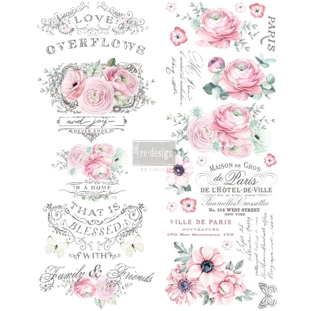 ReDesign Transzferfólia – Overflowing Love