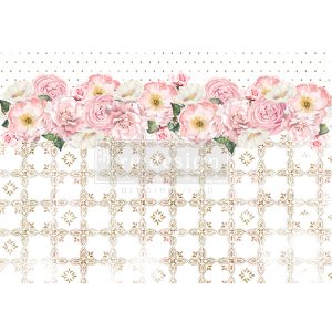 Re-Design Rizspapír – Tranquil Bloom (29,21 cm x 41,27 cm)