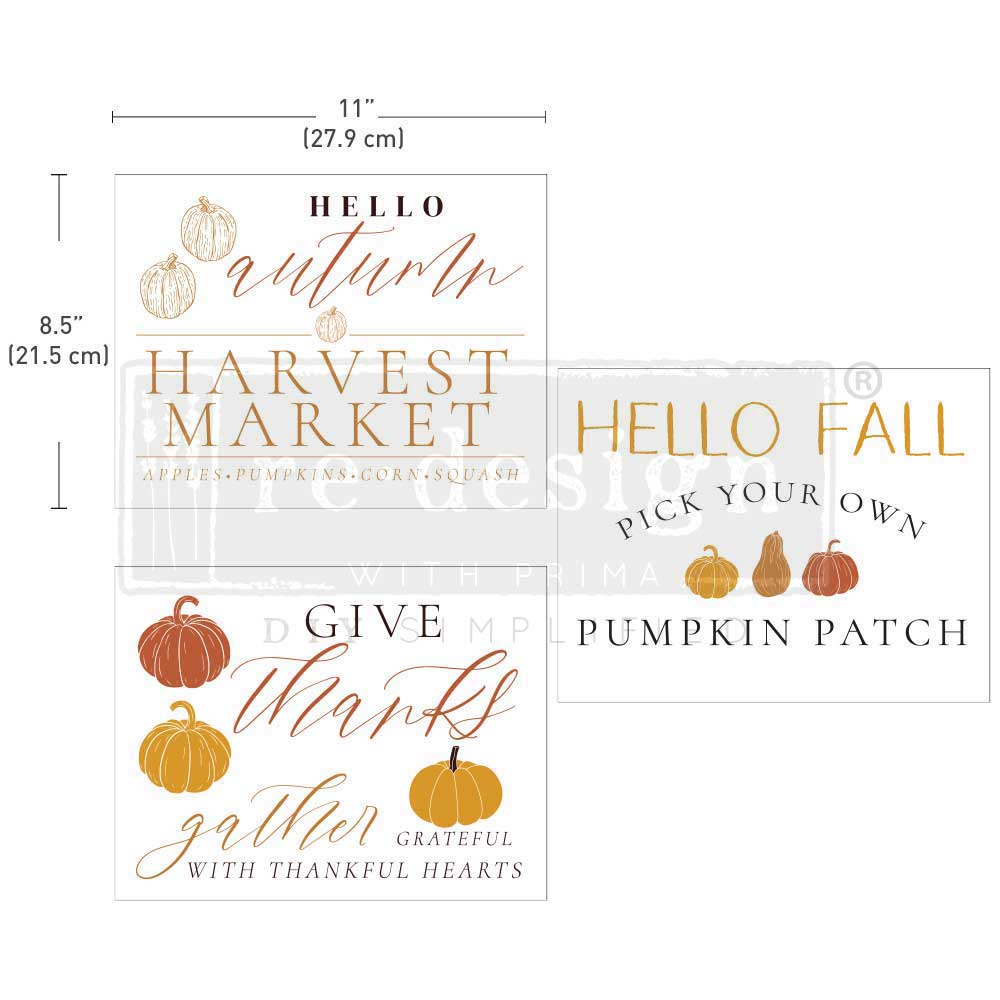 Redesign Transzferfólia Middy - Fall festive