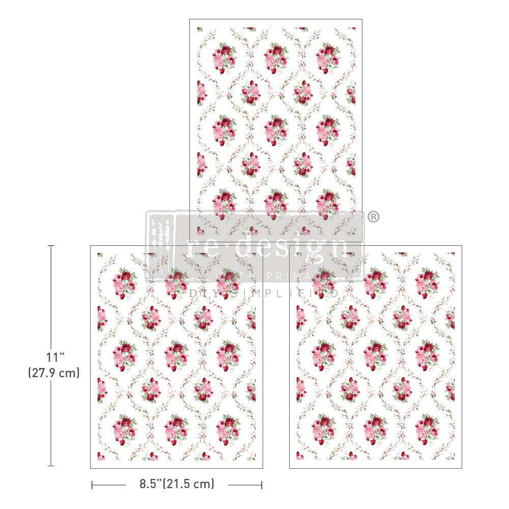 Redesign Transzferfólia Middy - Blush Bouquet