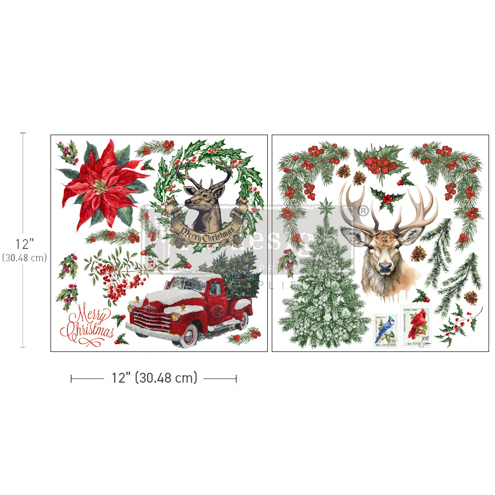 Redesign transzferfólia Maxi – Christmas Memories