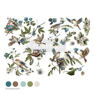 Redesign transzferfólia  – Aviary Elegance