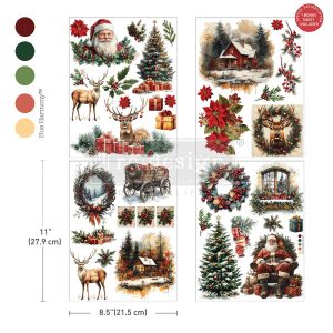 Redesign Transzferfólia Middy - Yuletide Nostalgia