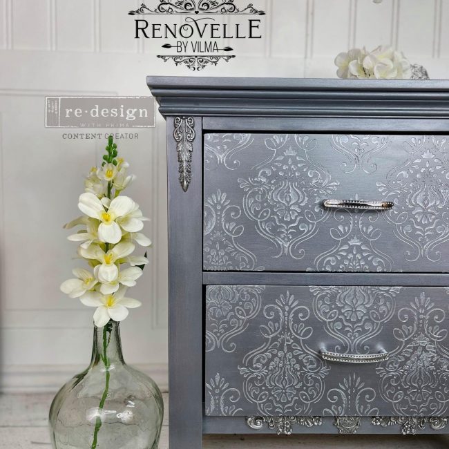 Redesign Decor stencil - Flourish emblem - Image 5