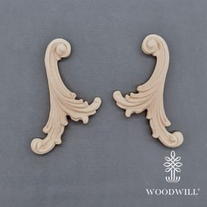 Woodwill - Dekoratív szett 2db-os 10cm x 7,8cm