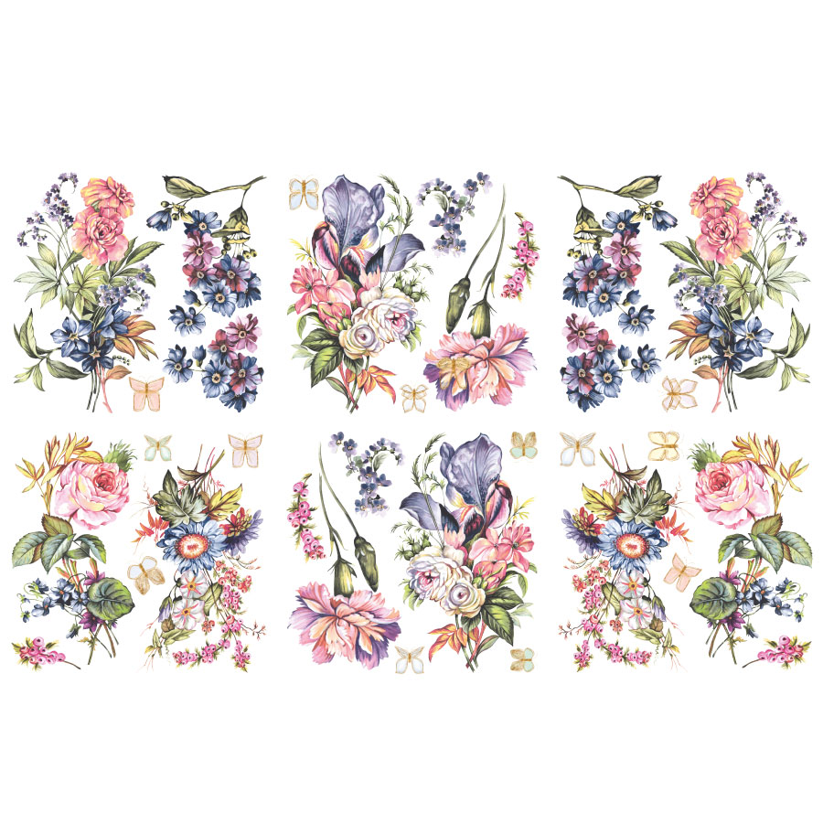 Hokus Pokus transzferfólia - Vintage Blooms