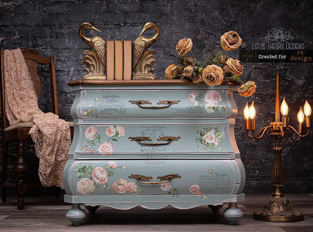 Redesign transzferfólia – Blushing Blooms - Image 2