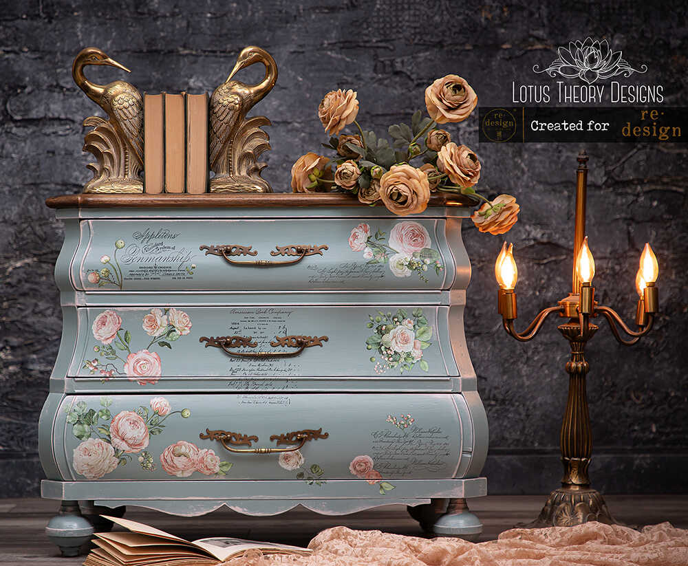 Redesign transzferfólia – Blushing Blooms - Image 3