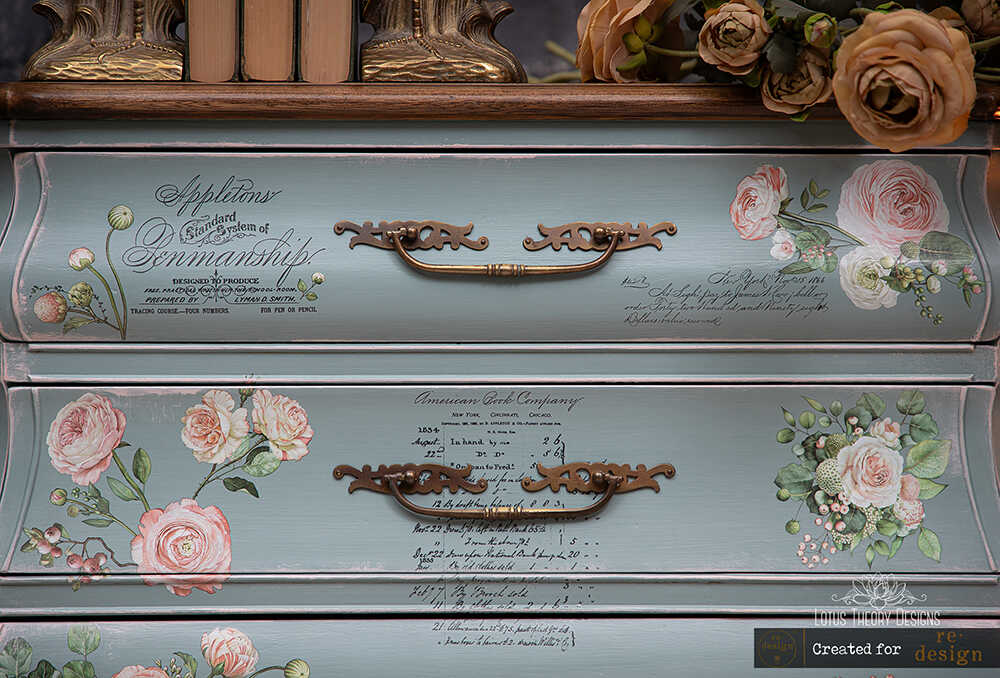 Redesign transzferfólia – Blushing Blooms - Image 4