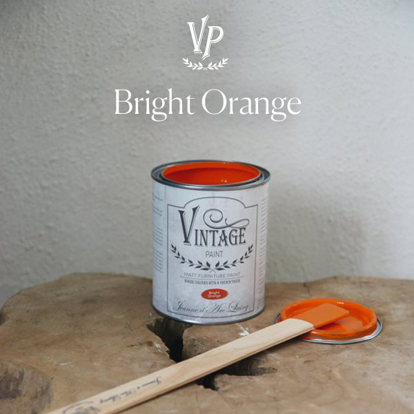 Vintage Paint krétafesték - Bright Orange - Image 2