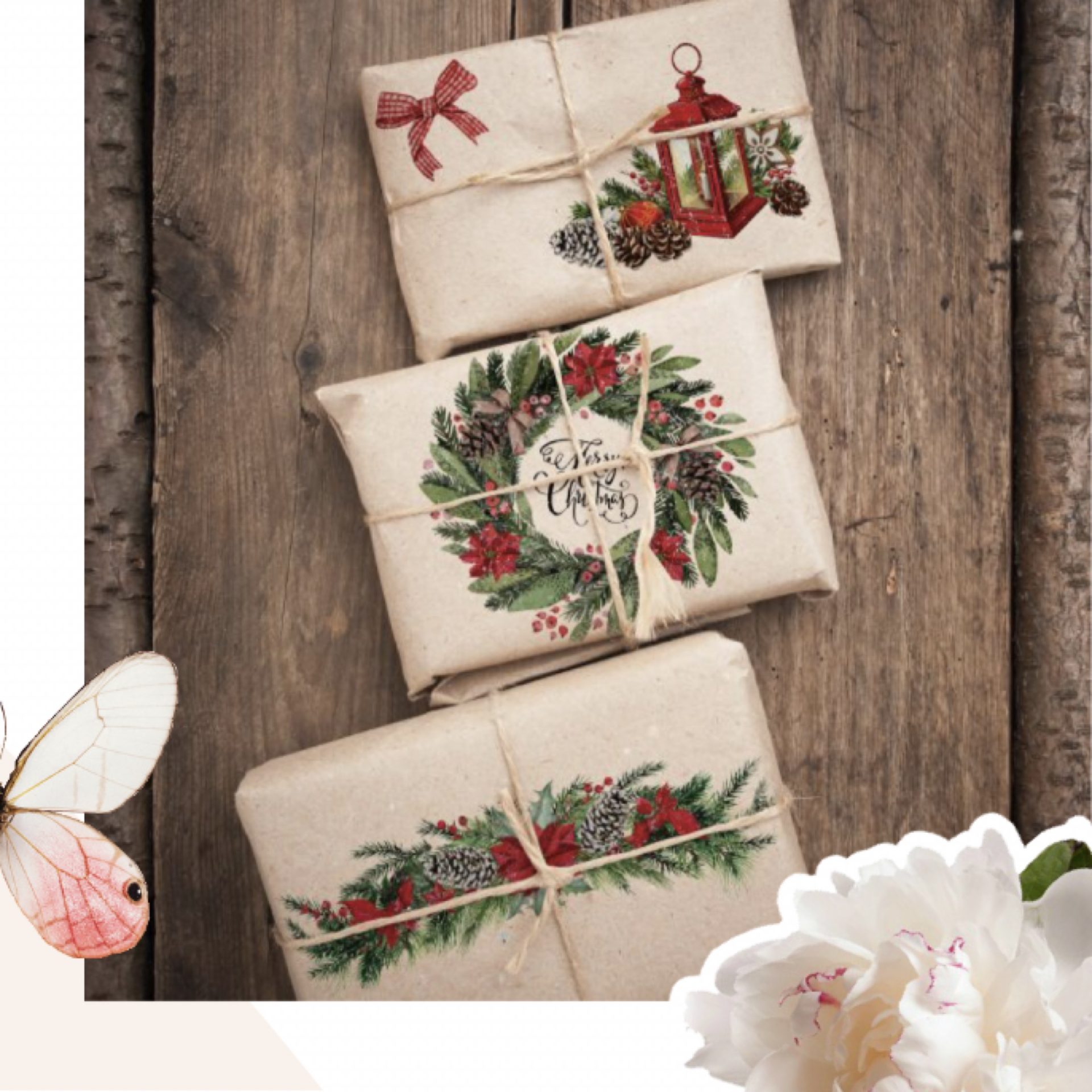 ReDesign Transzferfólia – Xmas Tag (15 x 30cm)x3ív - Image 13
