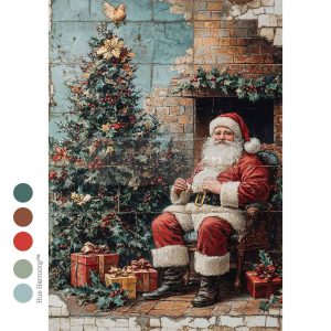 Redesign A4 Dekupázs Fiber - Cozy Claus Corner
