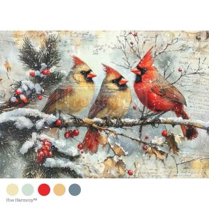 Redesign A4 Dekupázs Fiber - Crimson Noel