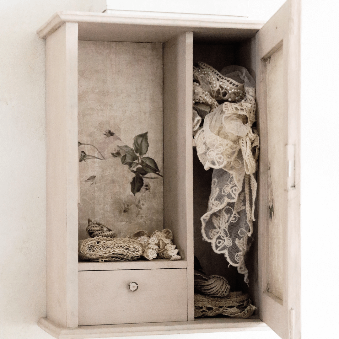 Vintage Paint tapéta - Faded Roses - Image 8