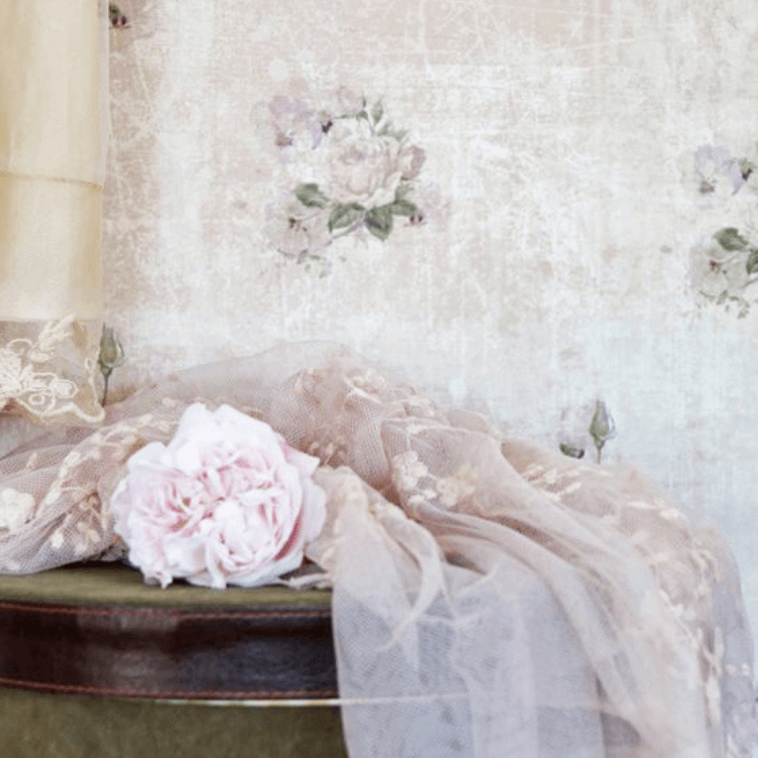 Vintage Paint tapéta - Faded Roses - Image 9