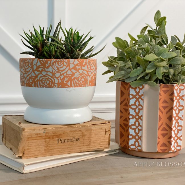 ReDesign Stick & Style stencil - Tea Rose Garden - Image 3