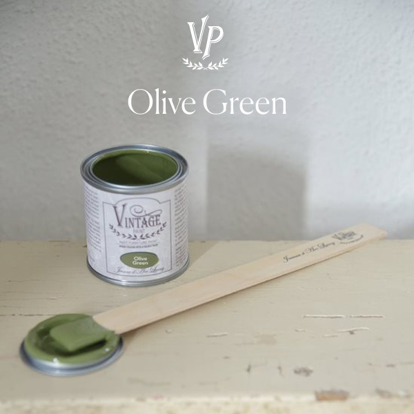 Vintage Paint krétafesték - Olive Green - Image 11