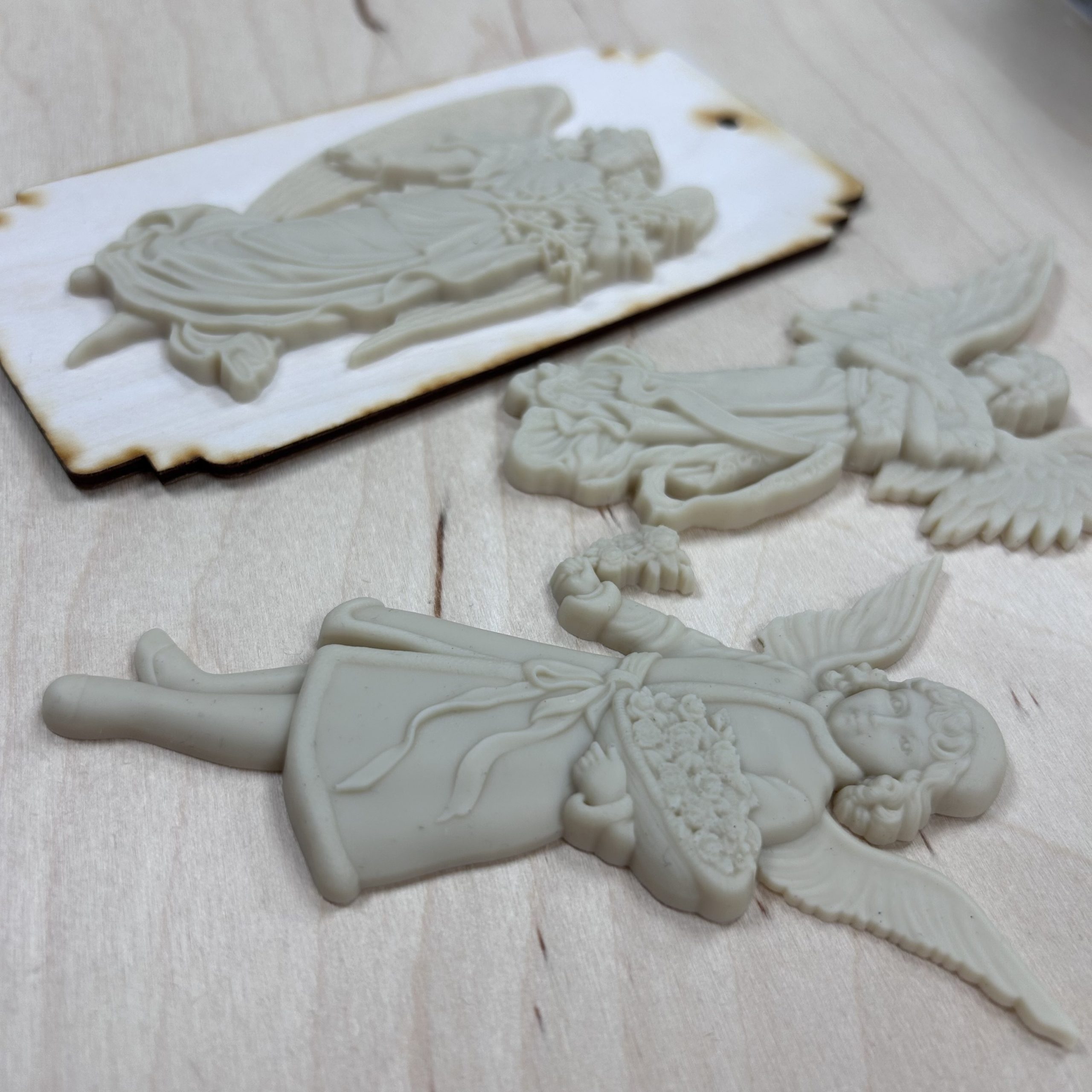 Redesign Elegant Archangel - karácsonyi 3D öntött formák - Image 3