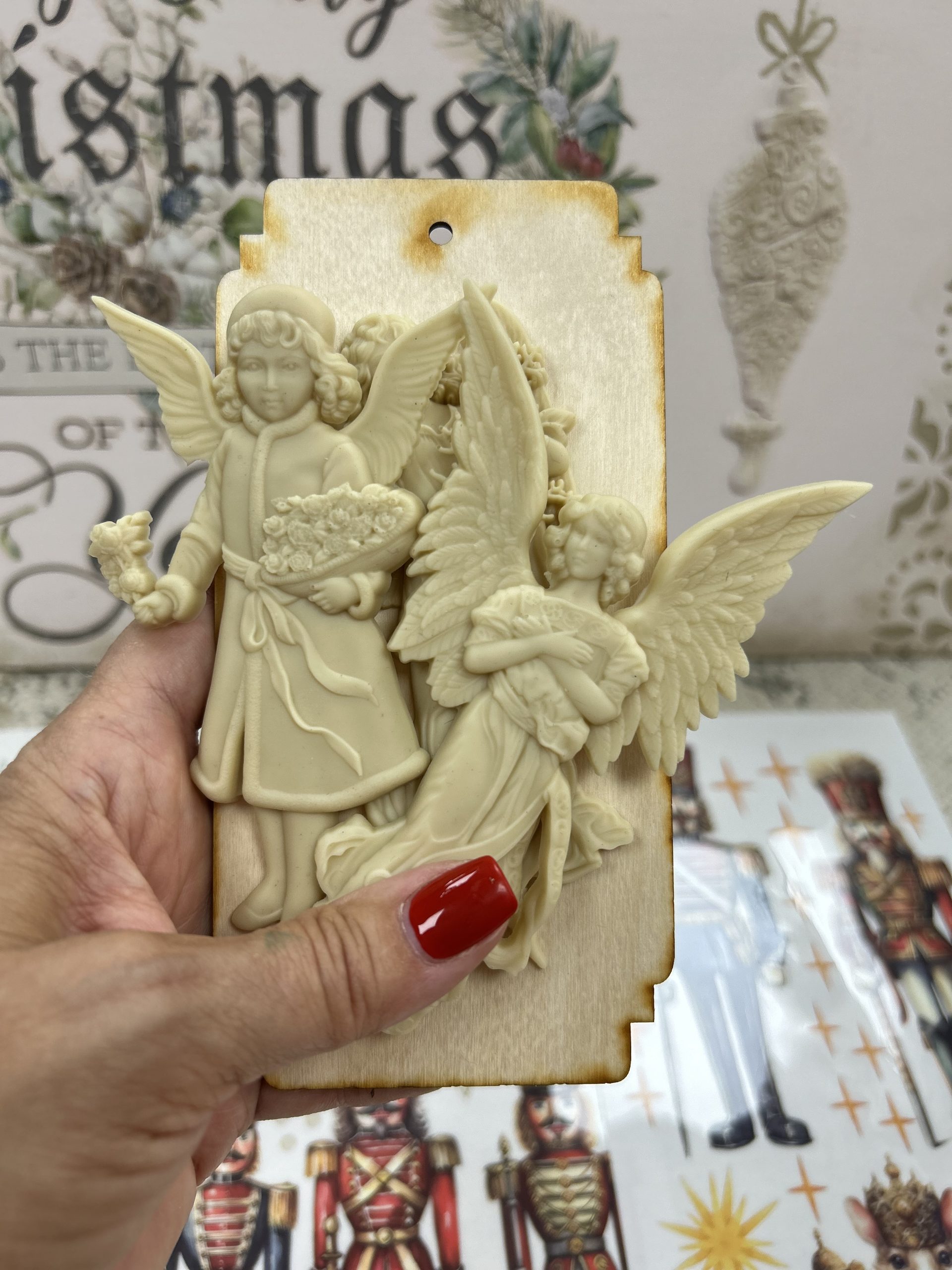 Redesign Elegant Archangel - karácsonyi 3D öntött formák - Image 2