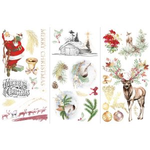 Hokus Pokus transzferfólia - When Christmas Comes (Gold)