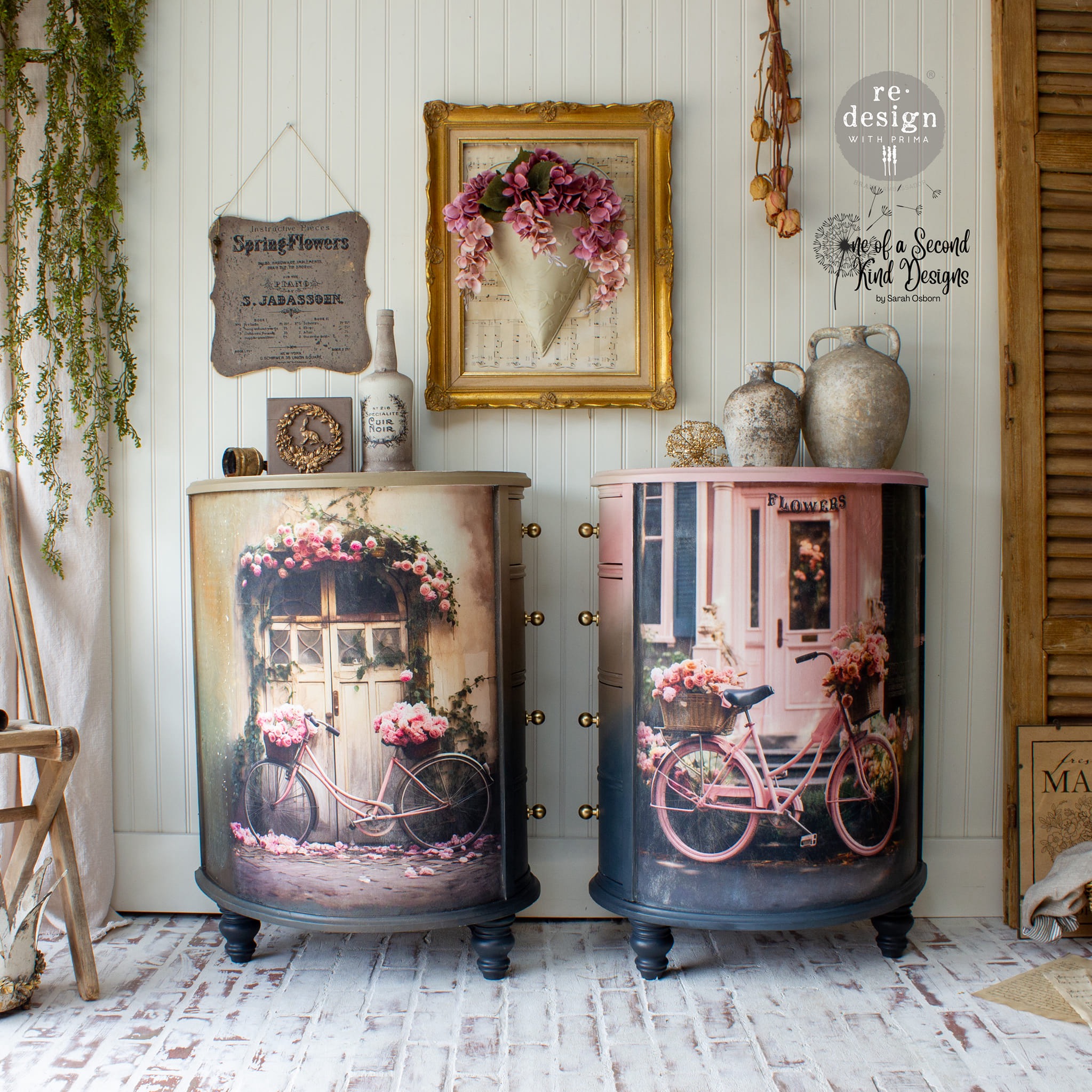 ReDesign Dekupázs selyempapír - Parisian Bloom Haven - Image 3