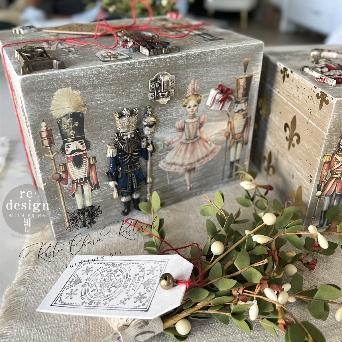 Redesign Wooden Nutcracker - karácsonyi 3D öntött formák - Image 17