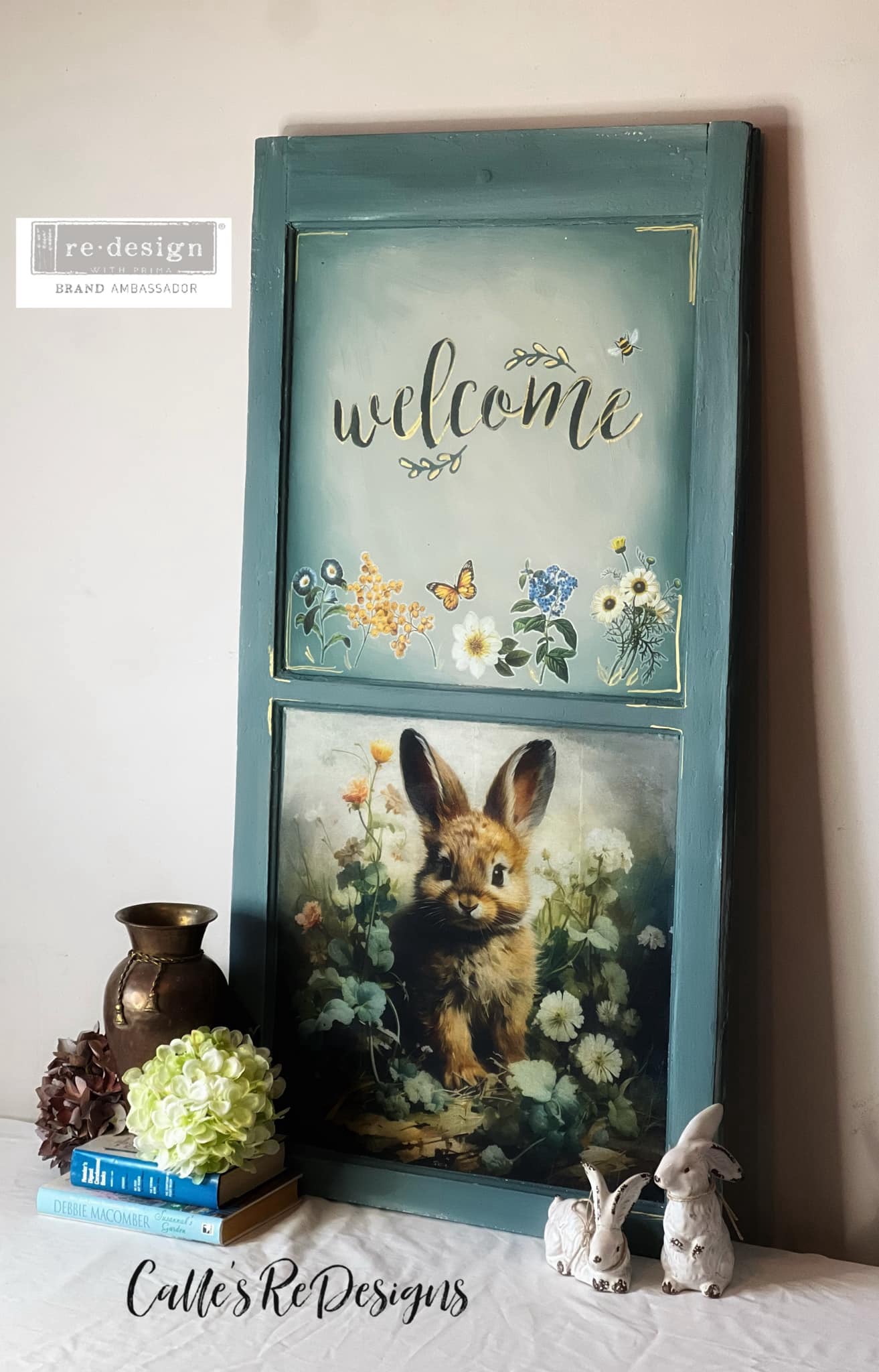 ReDesign Dekupázs selyempapír - Dreamy Bunnies - Image 3