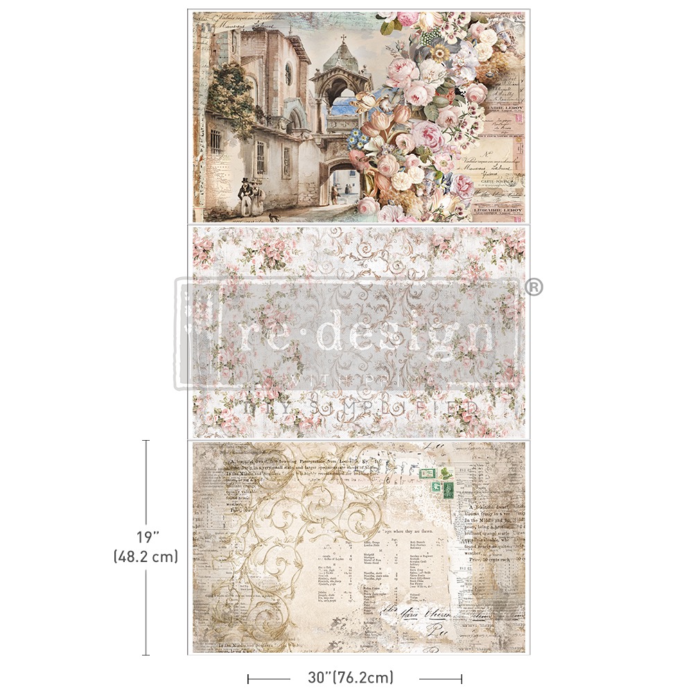 ReDesign Dekupázs selyempapír - Old World Charm