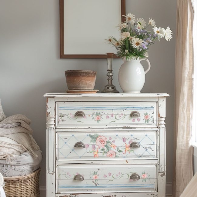 Redesign transzferfólia - Annie Sloan Swedish Posy - Image 4