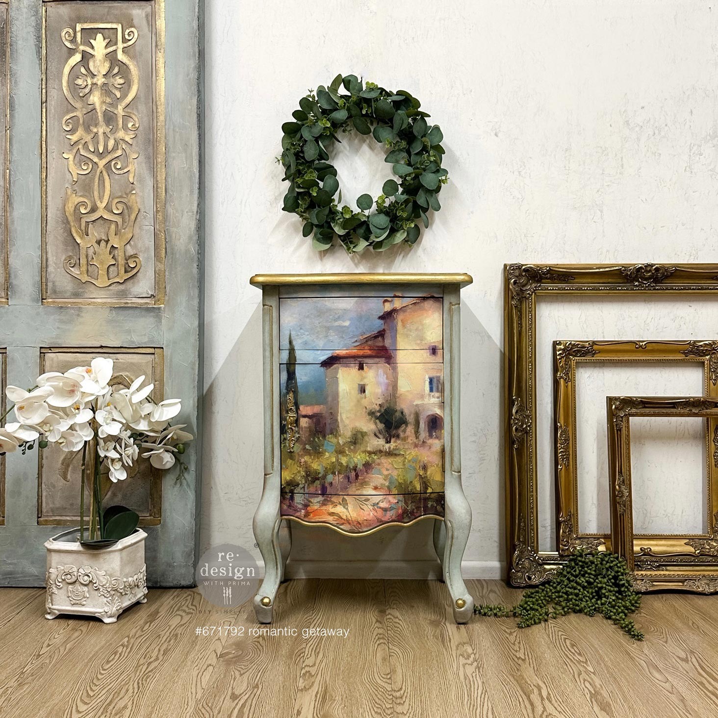 ReDesign Dekupázs selyempapír - Parisian Bloom Haven - Image 10
