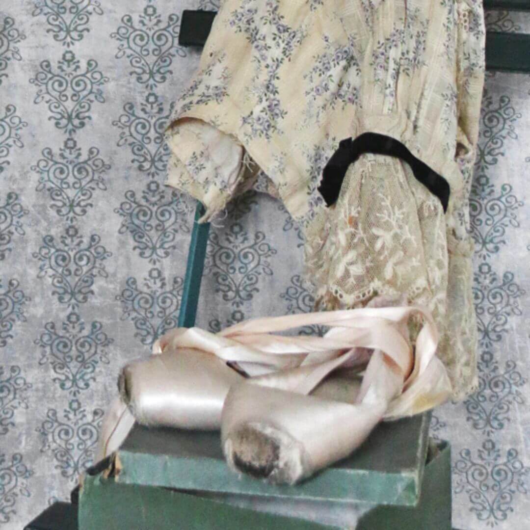 Vintage Paint tapéta - Szürke és zöld - Image 4
