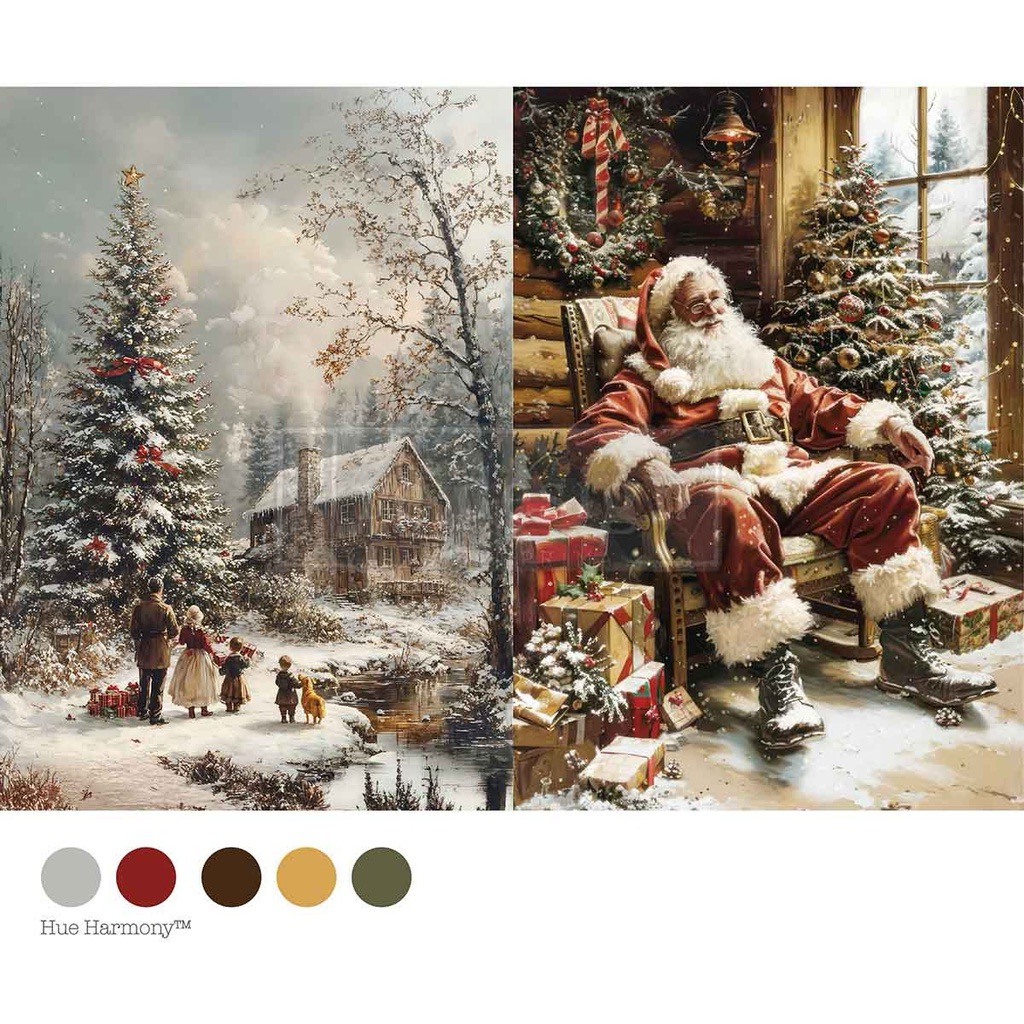 Redesign A4 Dekupázs Fiber - Silent Night Stories