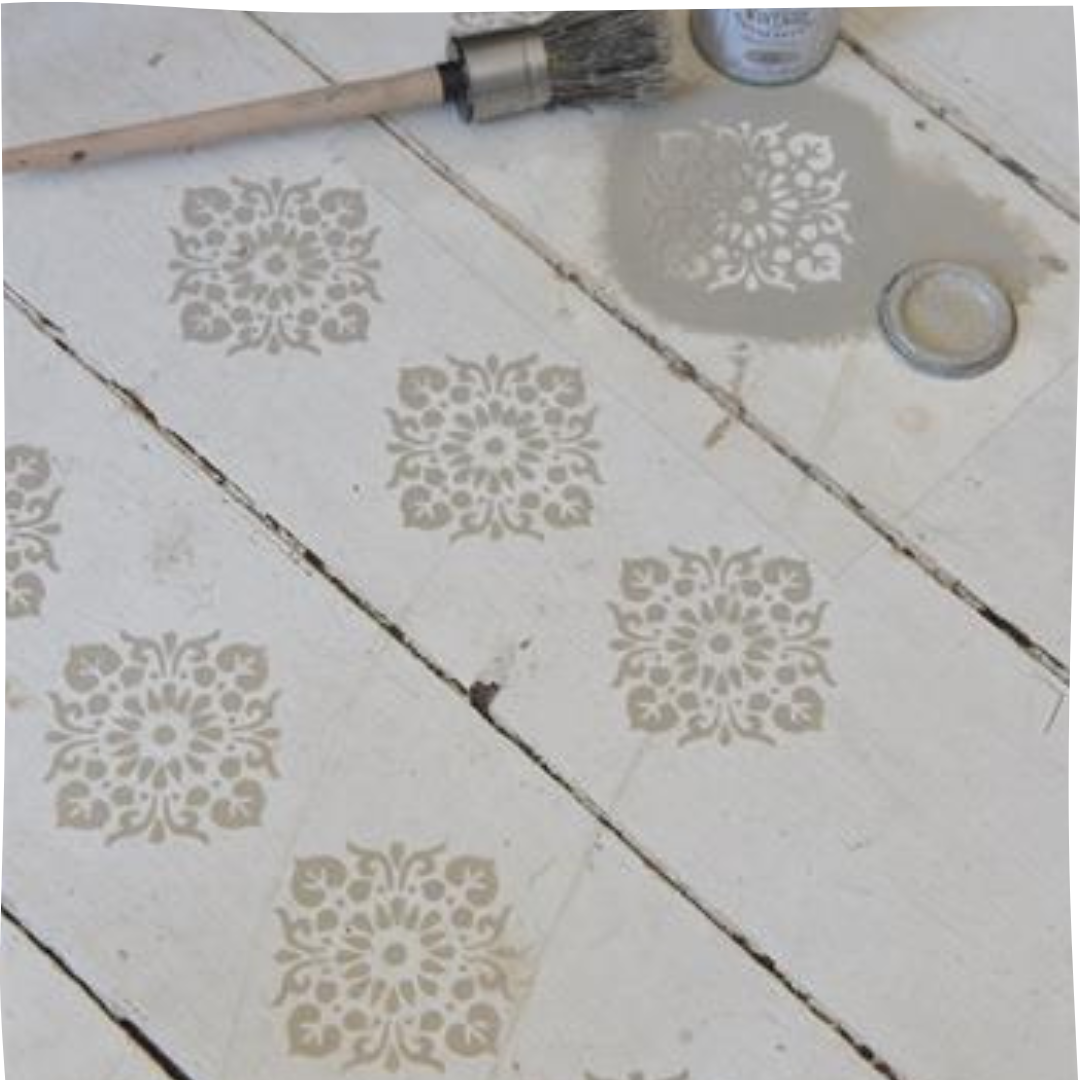 Vintage Paint Stencil - “Filigree” motívum