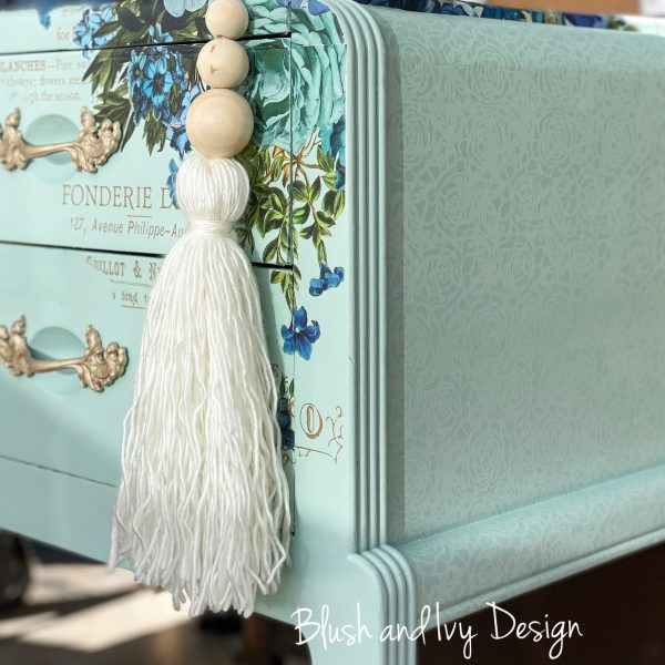 ReDesign Stick & Style stencil - Tea Rose Garden - Image 2