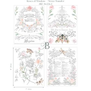 Hokus Pokus transzferfólia - Roses of Wisdom
